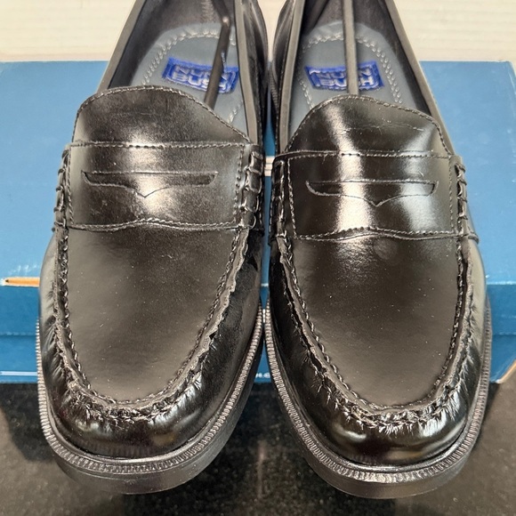 NEW! Nunn Bush Men\'s Lincoln Moc Toe Penny Loafers 10.5W main image 4